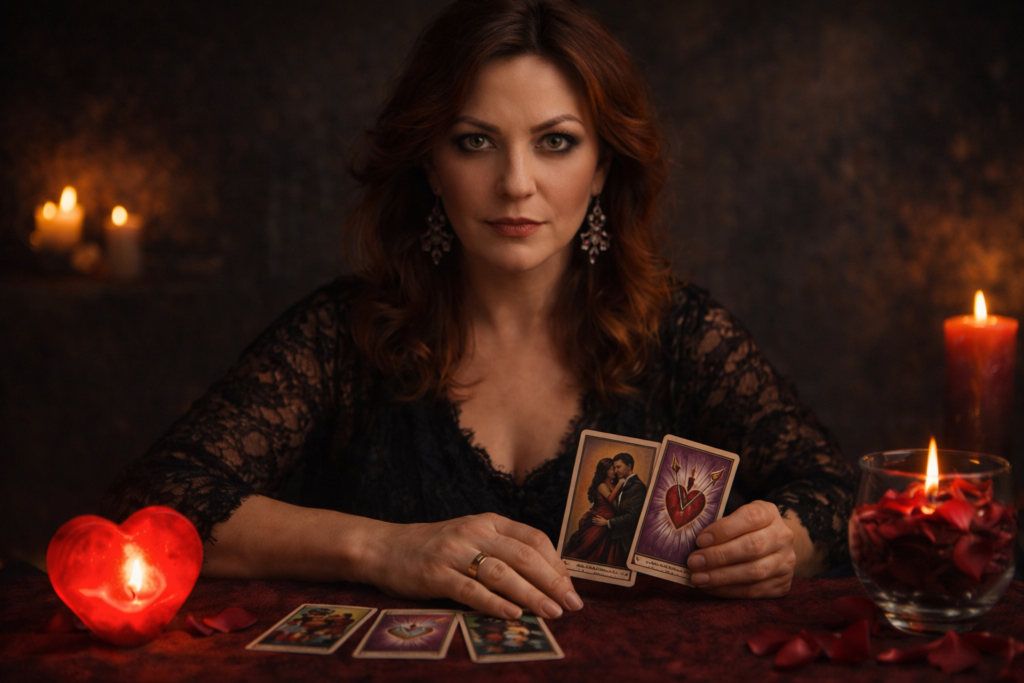 Tarot infidelidad Coral consulta con cartas de amor y ruptura, tarot telefónico 24 horas